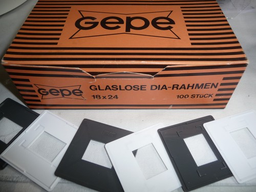 Slide mount glassless frames - glassless,