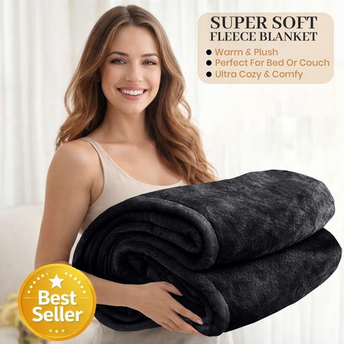 Luxury thick mink blanket - luxury,