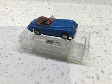 PLAYCRAFT ELECTRIC HIGHWAYS Jaguar Blue PRE-AURORA HO SLOT CAR  Boxed