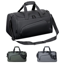 40L Large Sports Gym Travel HolidayTote Bag Shoe Compartment Holdall Waterproof