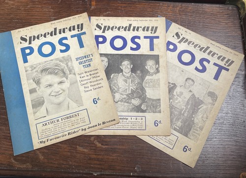Speedway post magazine 1950 - speedway,