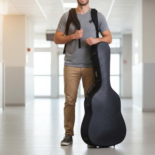 Acoustic guitar case with - acoustic,