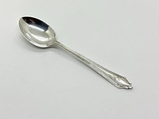 Vintage Solid Sterling Silver Coffee Spoon / Teaspoon - Dubarry Pattern - 12g