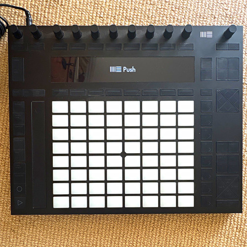 Ableton push pad controller - ableton,