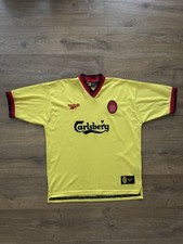 Original Liverpool FC Away Football Shirt 1997 / 1998 Large 