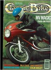 CLASSIC BIKE MAY 1991 - MV AUGUSTA 750S TEST / SILK 700S / BUYING AMC SINGLES 
