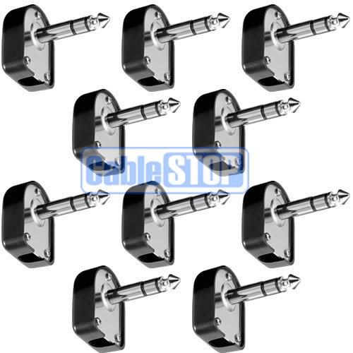 Stereo 35mm jack plug - 10,