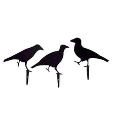 Garden Metal Crow Decoy