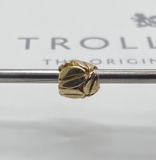 Trollbeads Mocha Gold 750 Bead