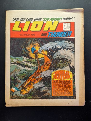 Lion and thunder comic - thunder,