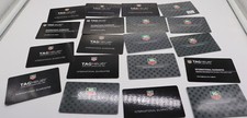 19x used Tag Heuer cards older