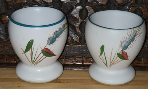 Denby greenwheat egg - egg, cups