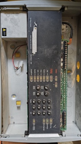 Gent fire alarm panel 8zone - alarm,
