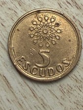 1999 Portugal 5 Escudos Coin