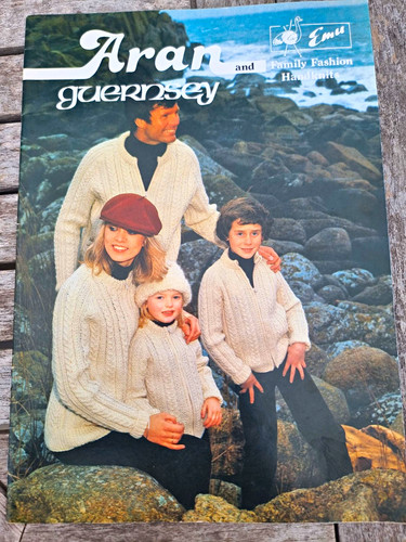 Vintage knitting pattern book