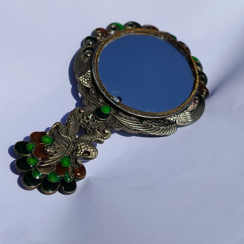 Vintage style peacock hand - style,