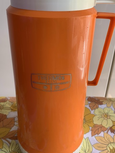 Thermos flask vintage picnic - thermos,