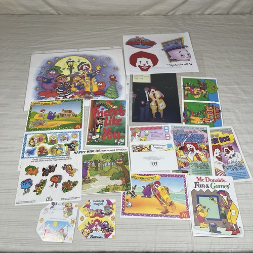 Lot vintage mcdonald s - 90's, mcdonald’s