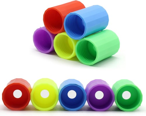 10pcs colorful tube bottle - colorful,