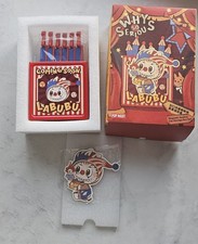 Pop Mart Why So Serious Fridge Magnet And Clips Set, Labubu Juggling Clown