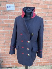 Zara Navy Blue Wool Mix