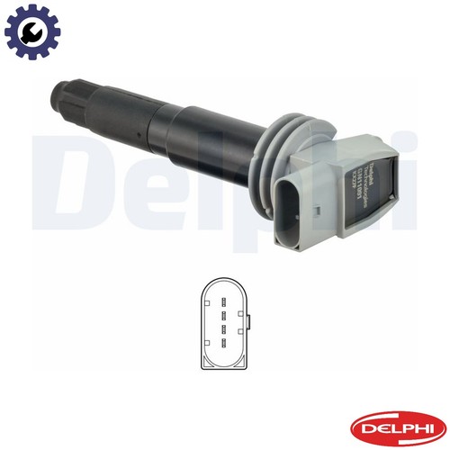 Ignition coil gn11091 12b1 - coil, gn11091-12b1