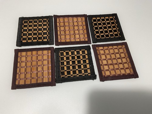 These bamboo coaster woven - bamboo,