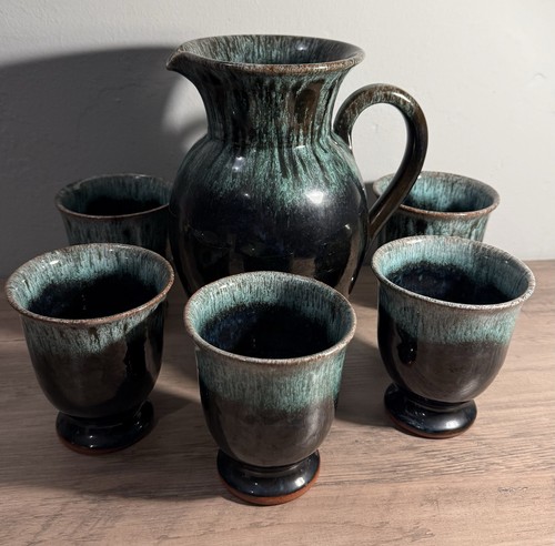 Vintage piece blue - 6-piece,