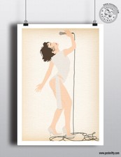 KYLIE MINOGUE - Fever Minimalist Music Album Print Minimal Poster Posteritty Art