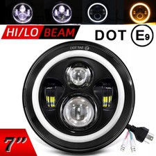 7" Inch LED Projector Black