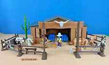 Playmobil 3768 Western Silver Ranch with Cowboys - Vintage Rare - 100% Complete
