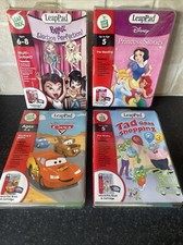 LeapFrog LeapPad Joblot Age 4 - 9 Interactive Book and Cartridges