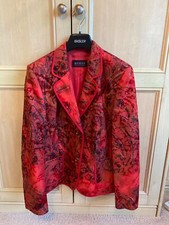 Basler Jacket Red Mix Lined