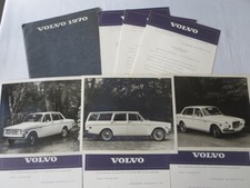 1970 volvo press kit brochure - kit,