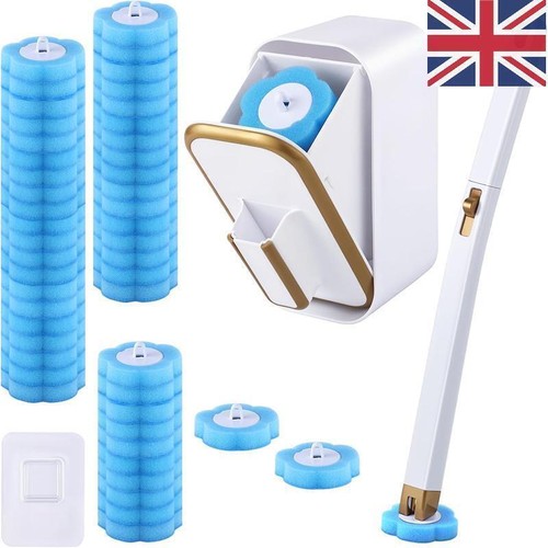 Disposable toilet brush set - disposable,