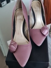 Dusty Rose Size UK 6  High Heel.  Worn Once Wedding Special Occasion