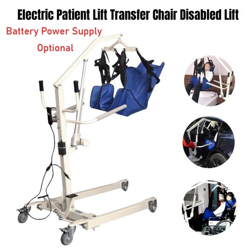 Electric patient lift transfer - patient,