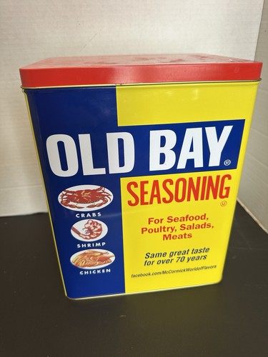Large bay seasoning tin can - seasoning,