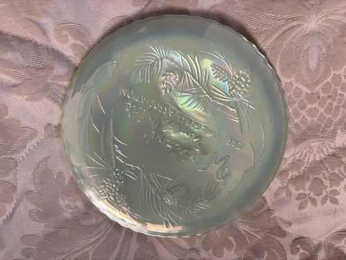 Fenton commemorative plate - fenton,