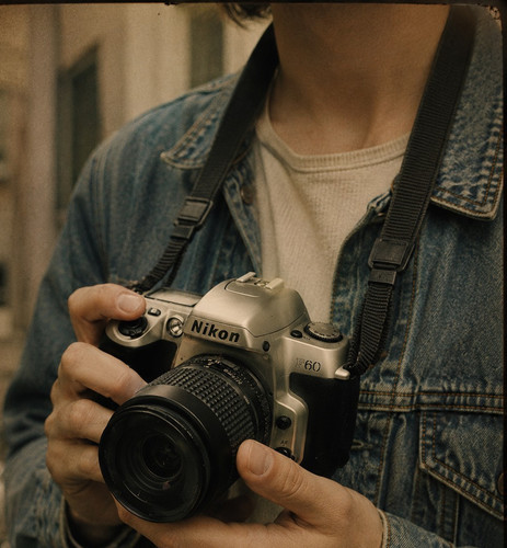 Nikon f60 silver 35mm - f60,
