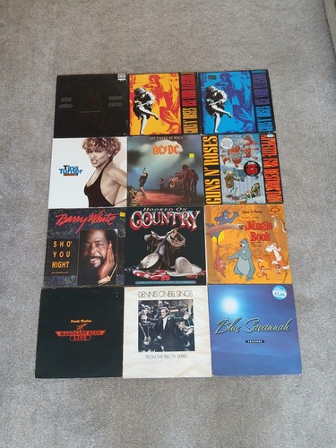 Vinyl records job lot - 12, records.