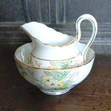 TUSCAN CHINA - FLORAL MILK JUG