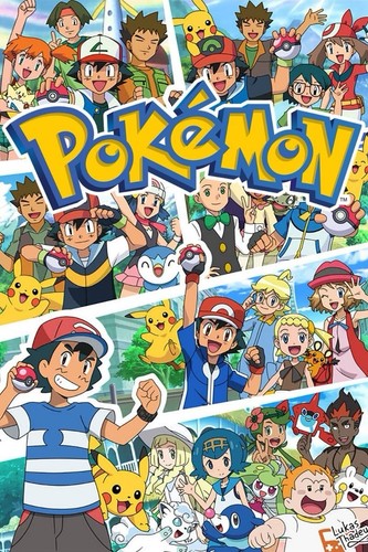 Pokemon glossy poster - a3,