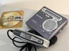 Sony MZ-G750 Radio FM/AM Mini Disc Player/Recorder Walkman. C/L