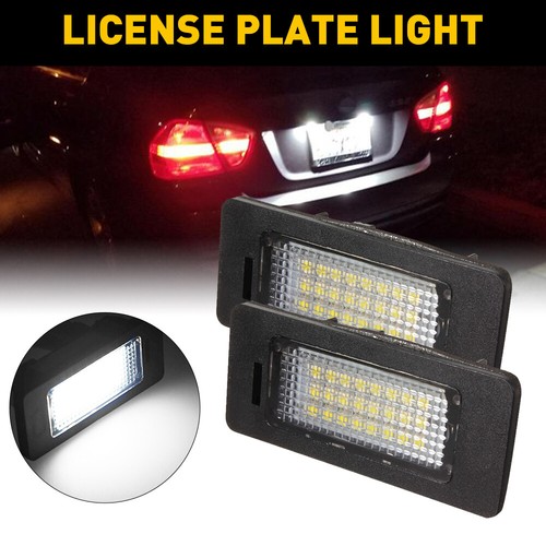 Car for bmw led - number, plate