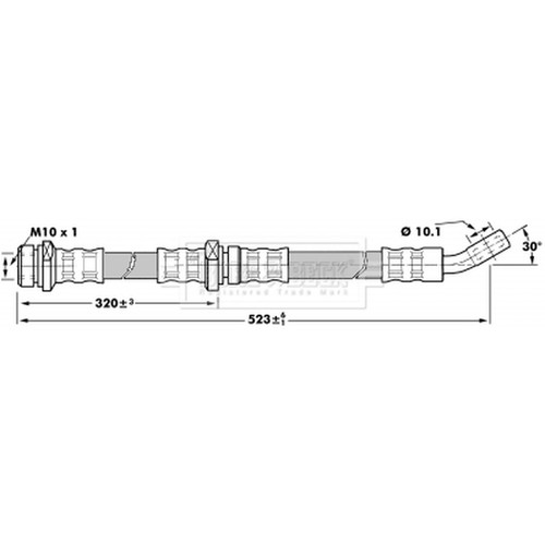 Brake hose for subaru - brake,