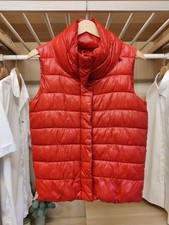 REPLAY XSMALL RED GILET BODYWARMER COAT JACKET PADDED PUFFER CASUAL ZIP WOMEN XS