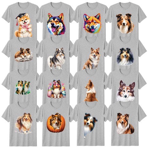 Watercolour dog shirt - dog, t-shirt