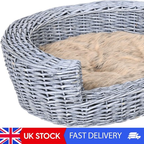 Wicker pet bed willow - pet, dog