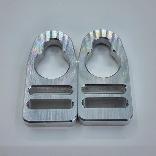 Aluminum kayak seat clips - 2x,